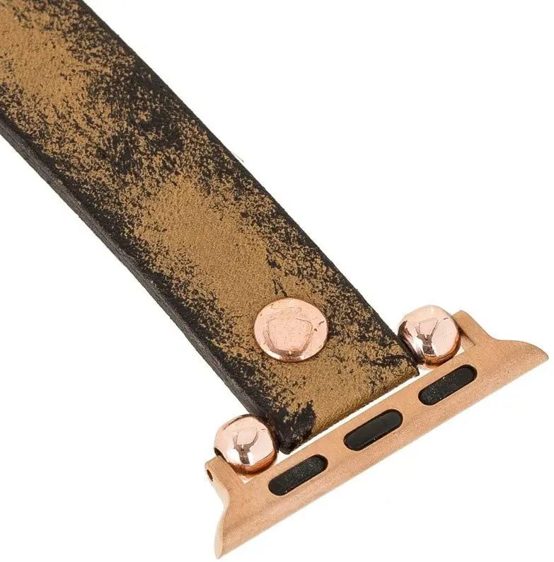 Винтажные наручные часы Bouletta Apple украшенные Ферро розовое золото троклу V12SEF Hardal |