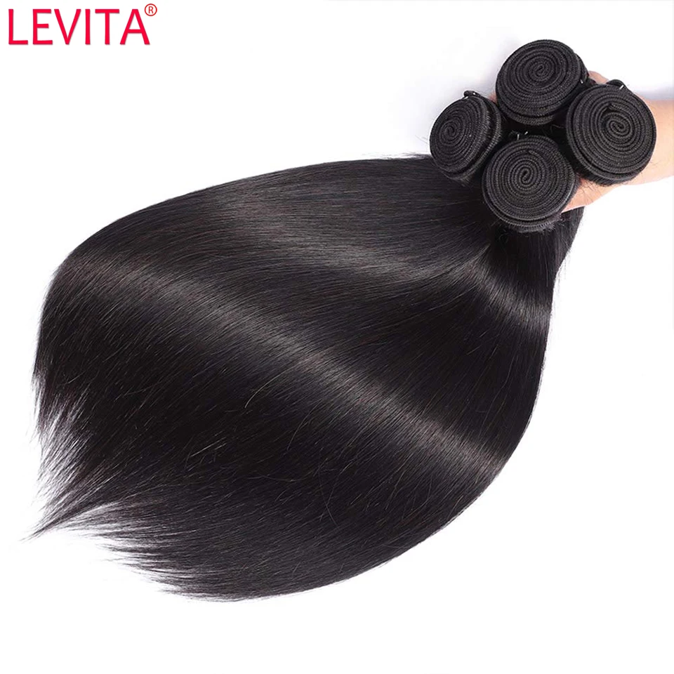 10A Bone Straight Hair 3 4 Bundles Deals Virgin Human Hair Bundles Remy Hair Extensions Peruvian Brazilian Hair Weave Bundles