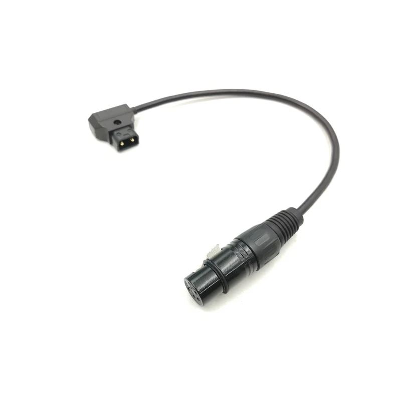 D-Tap к XLR 4-контактный Женский Кабель питания для Sony Canon Panasonic AJA CION Camera Roland R88 GH4-YAGH BMSC