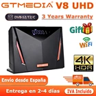 Горячая Распродажа Gtmedia V8 UHD спутниковый ТВ-приемник 4K DVB-S2T2 Встроенный Wi-Fi H.265 лучше, чем V8X V9 Prime без приложения отправка из Испании