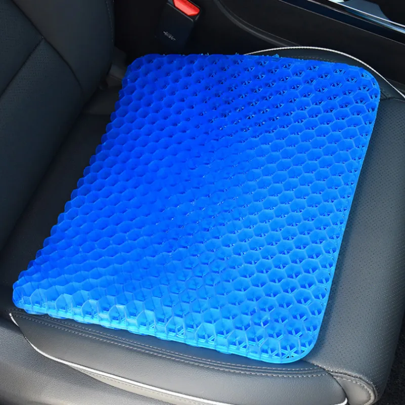 Гелевая подушка эластичная нескользящая Мягкая сотовая для автомобильного