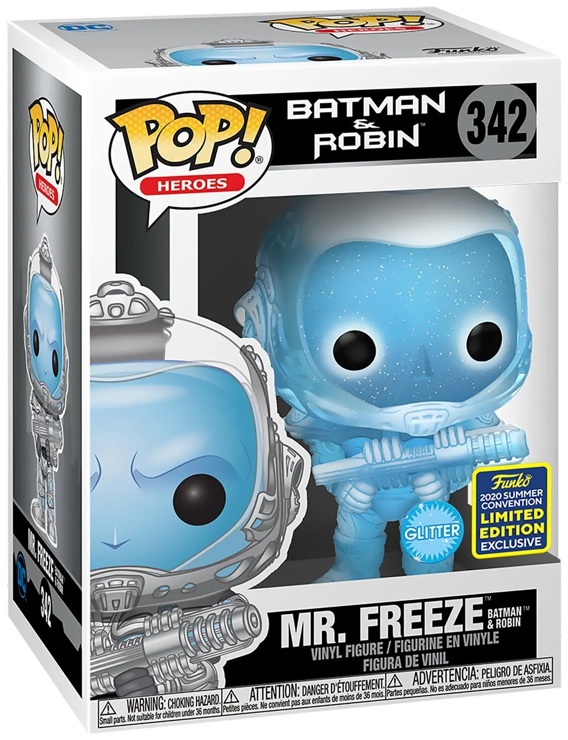 Funko / Фигурка POP! Vinyl: SDCC: DC: Batman &amp Robin: Mr. Freeze (GL) (Exc) 47868 | Игрушки и хобби
