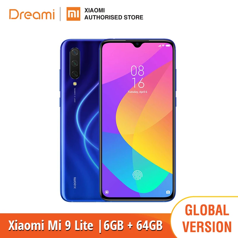 Глобальная версия Xiaomi mi 9 Lite 64 Гб rom 6 ram (абсолютно новая и запечатанная) mi9 lite