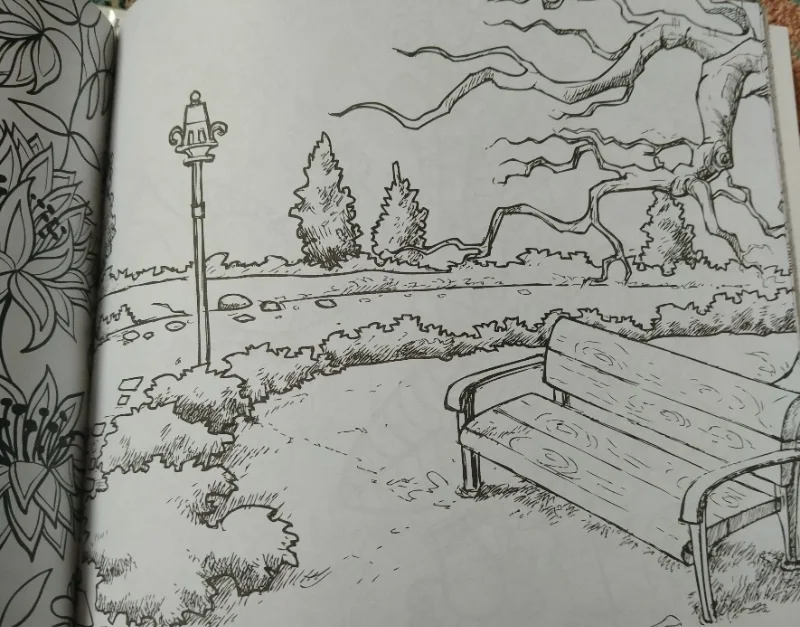 1 шт. 96 страниц Мандала для детей и взрослых цветок живопись книга снятие стресса