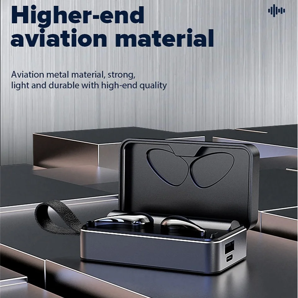 TWS-стереонаушники с поддержкой Bluetooth и зарядным футляром на 3500 мА · ч | Электроника