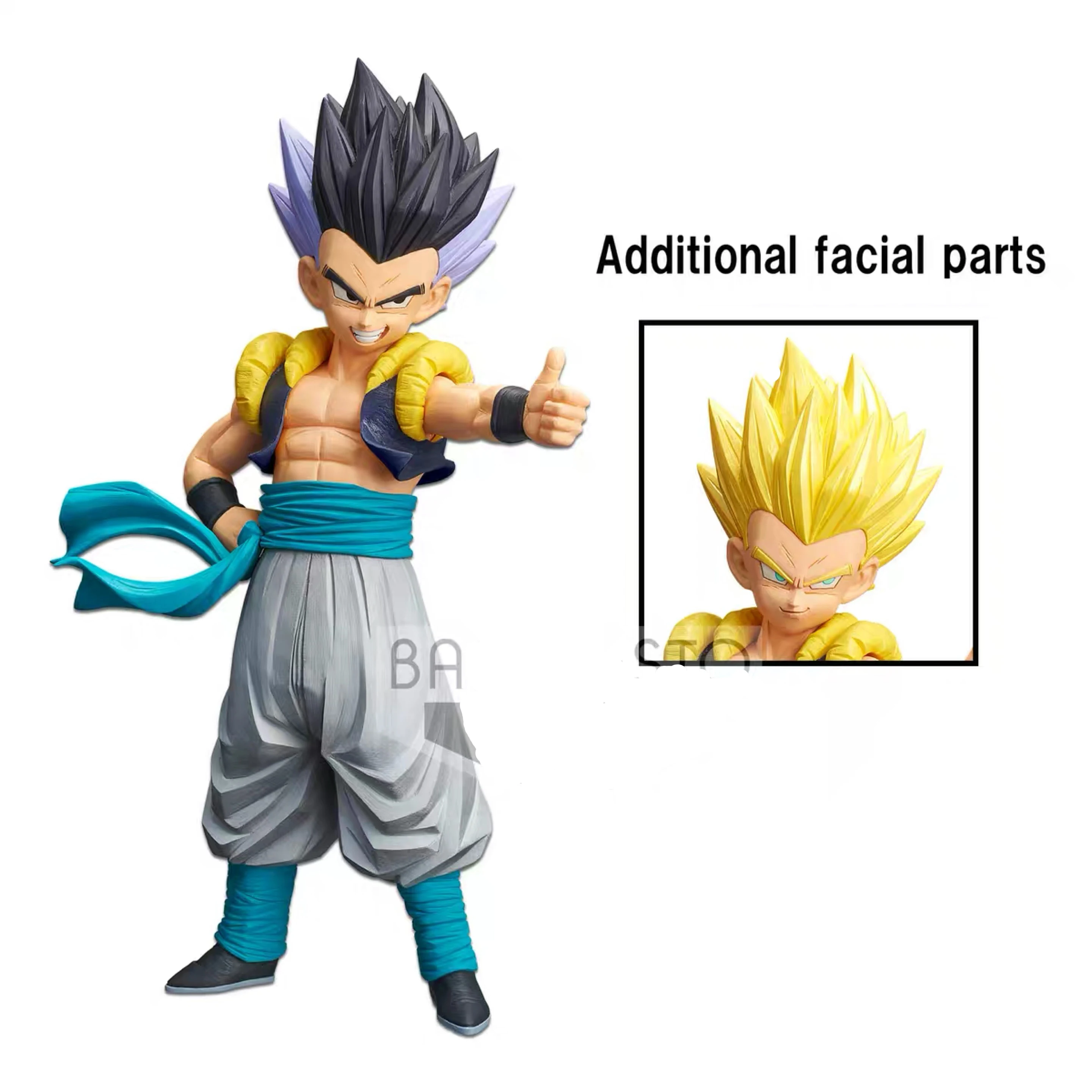 Оригинальная фигурка banpresto Dragonball Z великолепное разрешение солдат Super Saiyajin