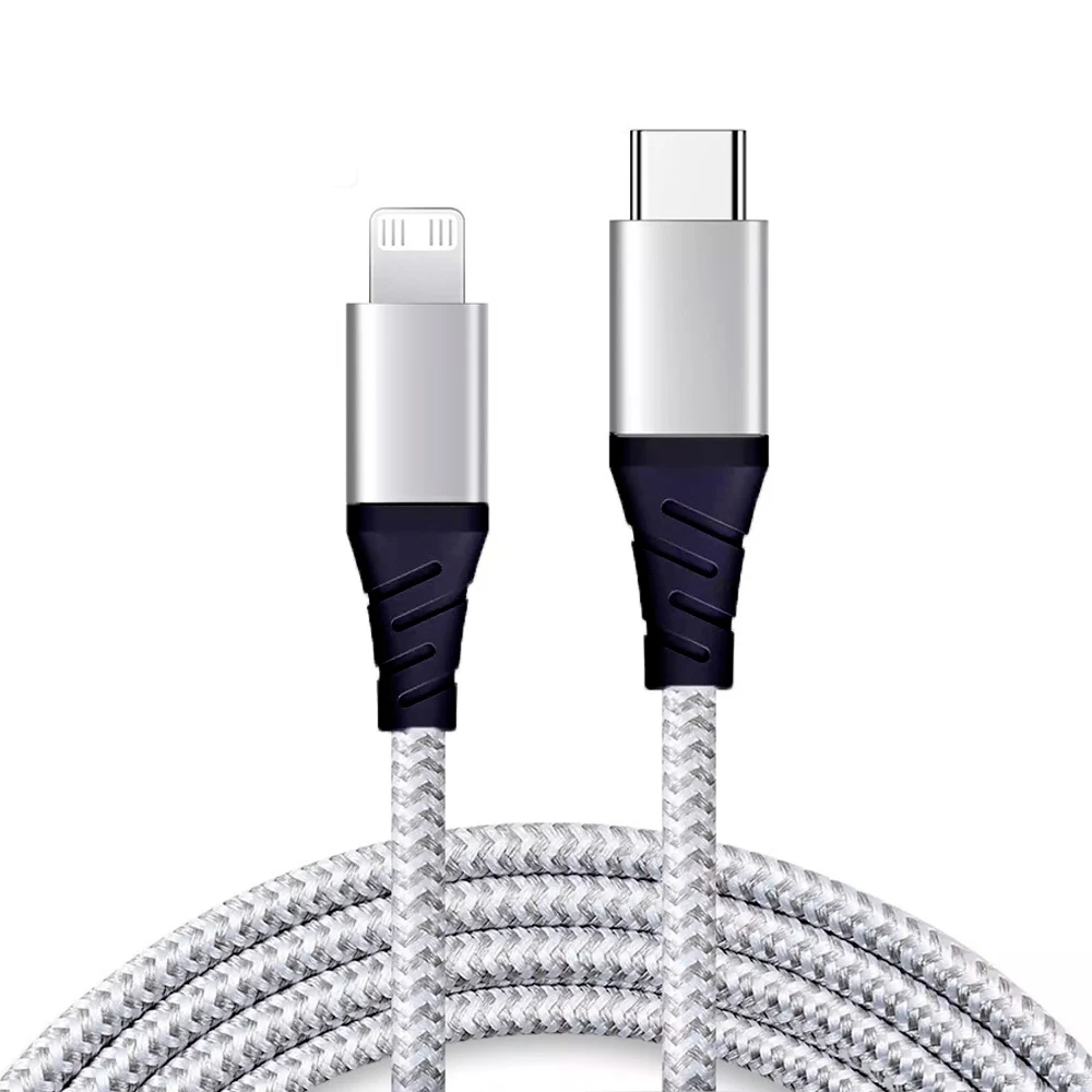 Кабель Usb Type c для lightning совместимый с iphone 12 серии usb кабель быстрой зарядки