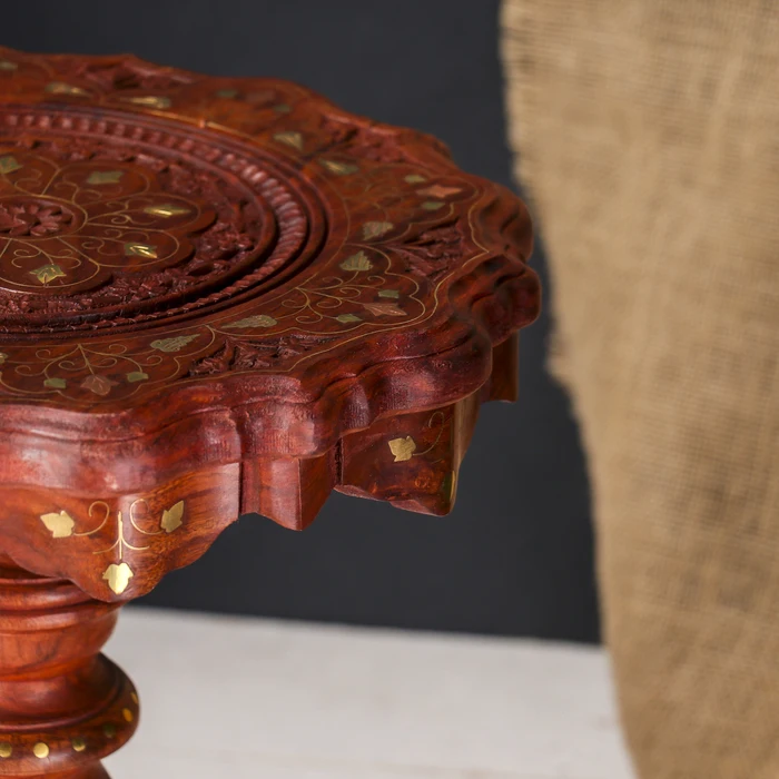 Интерьерный стол дерево 'Классика' 30х30х40 см |