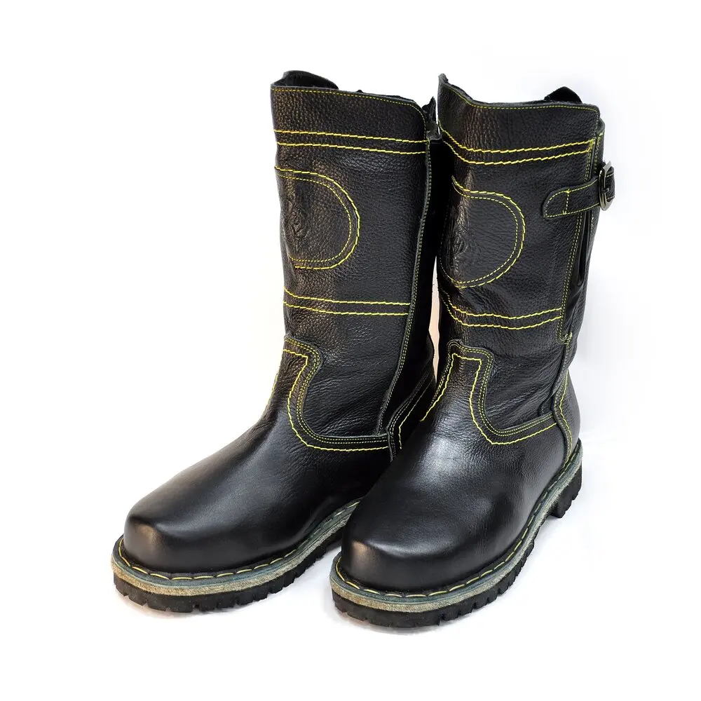 Сапоги зимние мужские Монгольские &quotТайга&quot из натуральной кожи/ Монголки /