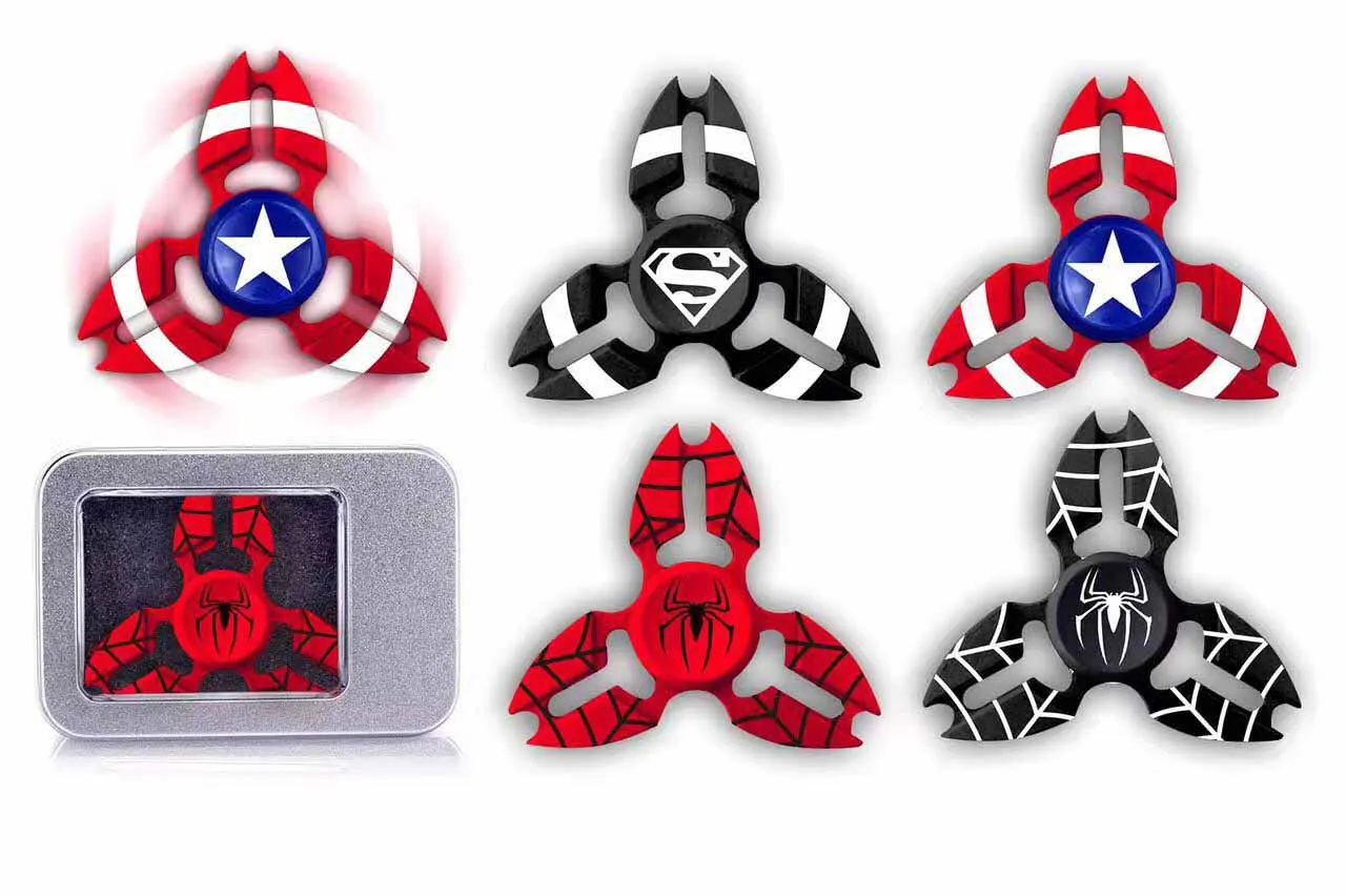 Спиннер Железный Человек Купить