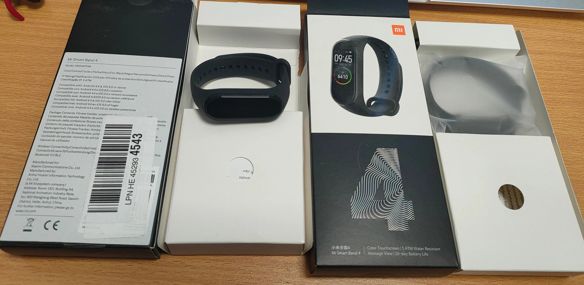 85% Новый смарт-браслет Xiaomi Mi Band 4 3 цвета AMOLED экран пульсометр фитнес Bluetooth 5 0 спорт