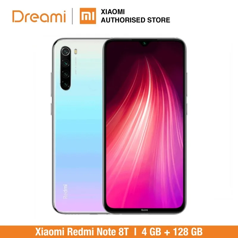 Глобальная версия Xiaomi Redmi Note 8T 128 Гб ROM 4 RAM (официальная Rom) note 8 t note8t note8 Мобильный