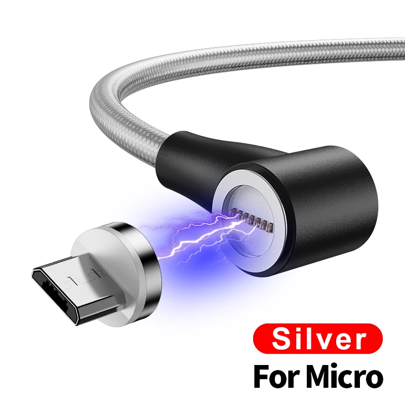 Udyr 1 м 2 м Магнитный СВЕТОДИОДНЫЙ модуль панели управления usb type C Магнитный кабель для быстрой зарядки для iPhone XS Max samsung магнитные кабели для мобильных телефонов - Цвет: For micro cable