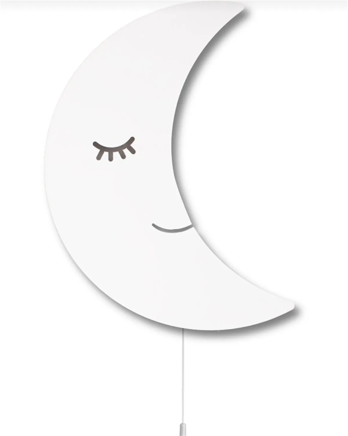 

Jaju Baby Kids/Baby Room White Moon Night Light \ Lighting 055