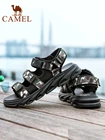 Мужские сандалии CAMEL, светло-коричневые легкие пляжные сандалии для активного отдыха, рыбалки и походов, модная воздухопроницаемая обувь, лето 2019
