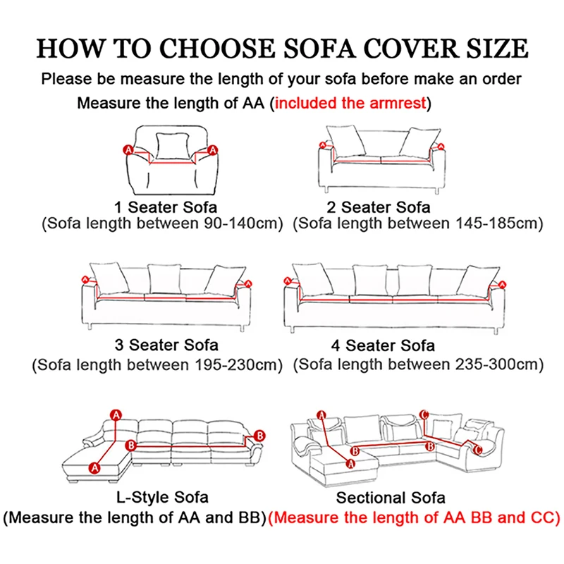 

Sofa Seat Covers for Living Room Thicken Plush Chaise Longue Couch Funiture Protector 1/2/3/4 Seater Solid Color