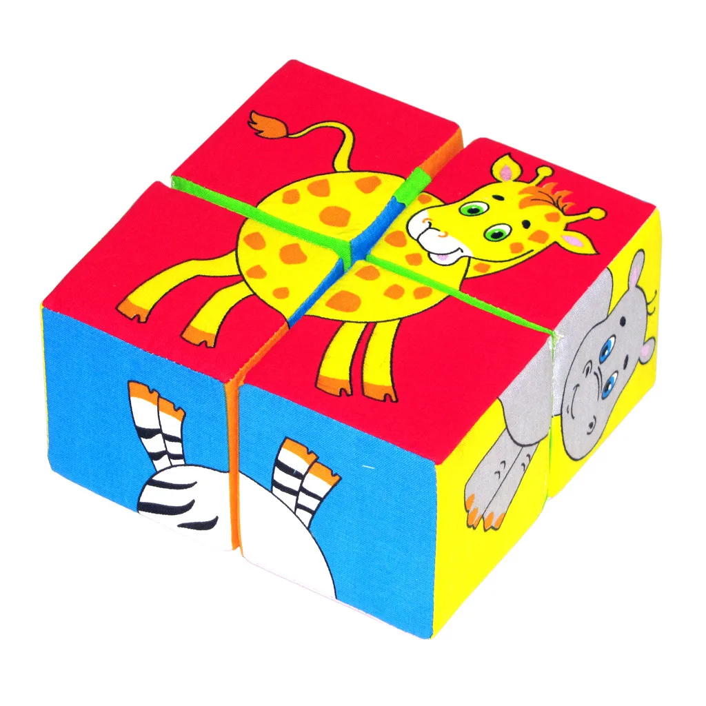Cubes мякиши собери picture animal Africa | Игрушки и хобби