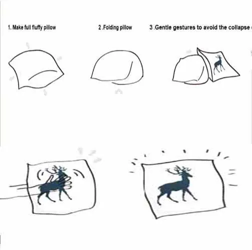 Чехлы для подушек с цифровым 3D-принтом прямоугольные современные наволочки