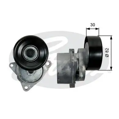 Ролик натяжной приводного ремня  Nissan X Trail T30 00 06 NTN SNR GA36805|Маховики эластичные