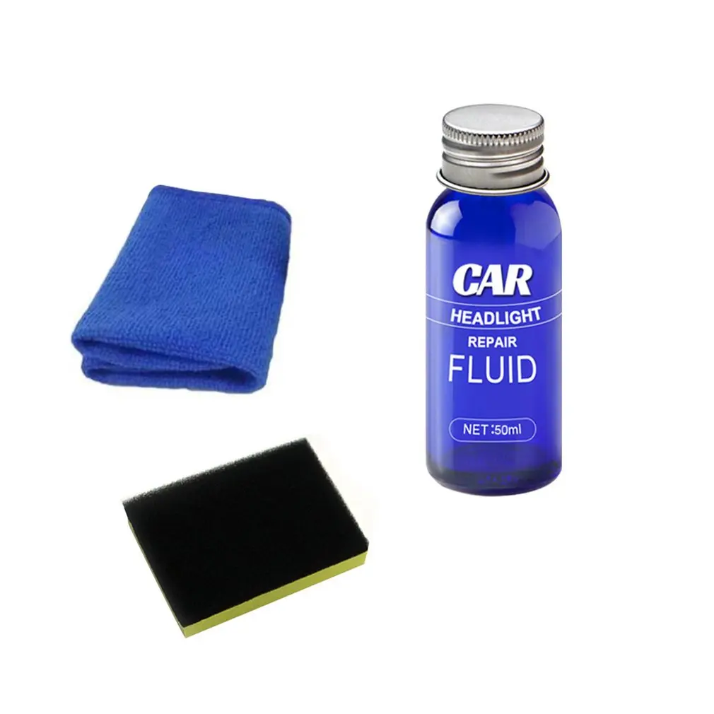 

Car Light Refurbishment Repair Agent Kit Headlight Lens Restoration System Car Anti-scratch Liquid Car Lens Cleaner Kits
