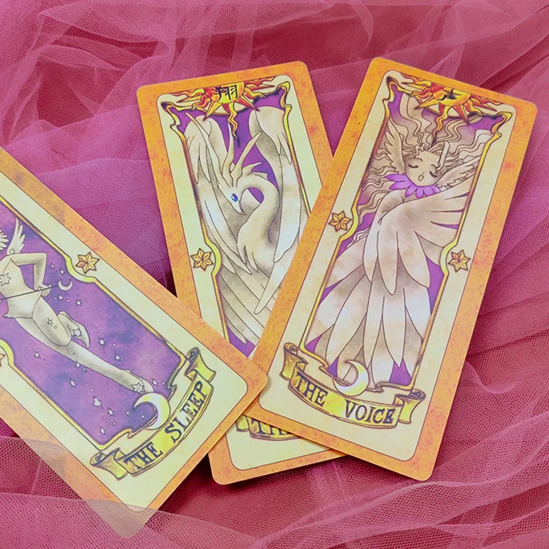 Кардкоподгузник кардкоподгузник карточки Сакура clow Таро книги косплей |