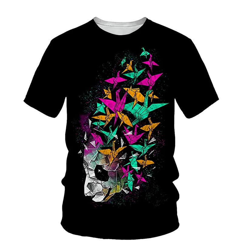 

Футболка с коротким рукавом для мужчин и женщин, модный Свободный Топ с круглым вырезом и 3D-принтом астронавтов, лето