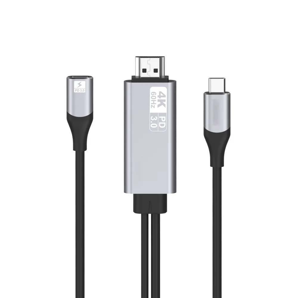 Кабель-адаптер 3 в 1 HDMI 4K 60 Гц 8 м | Электроника