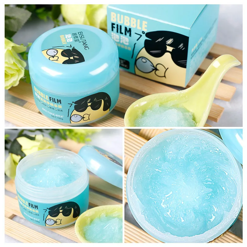 Bubble oxygen mask BISUTANG BUBBLE FILM 100 ml face oil skin care Beauty Health |