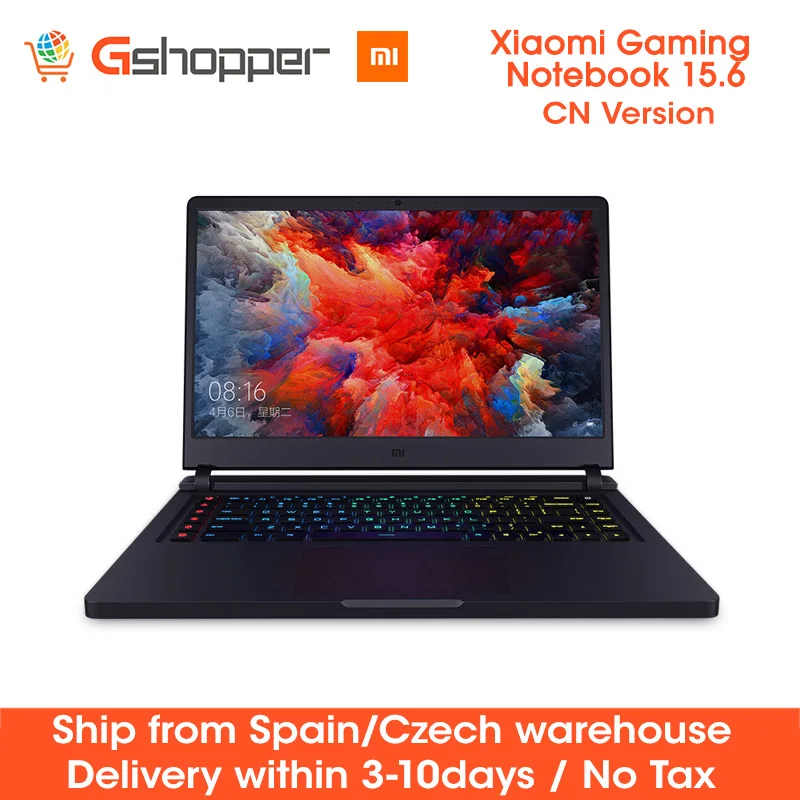 Оригинальный ноутбук Xiaomi mi Ga ng 15 6 ''Intel Core I7 16GB ddr4 256GB SSD + 1 ТБ HDD четырехъядерный