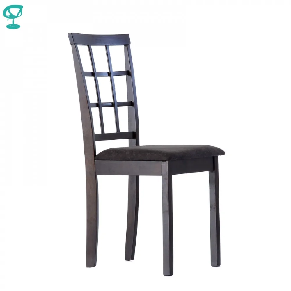 Стул Barneo S 3 венге вельвет темн. коричневый Малайзия (Венге)|Обеденные стулья| |