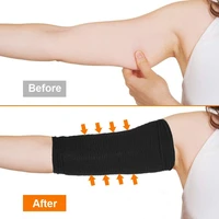 unisex arm slimming shaper wrap upper arm fat weight lose helps tone compression sports fitness sleeve shaper for women men