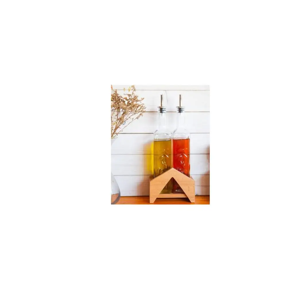 

Wooden Beech Tree Nostalgic Oil Vinegar Vine Stand