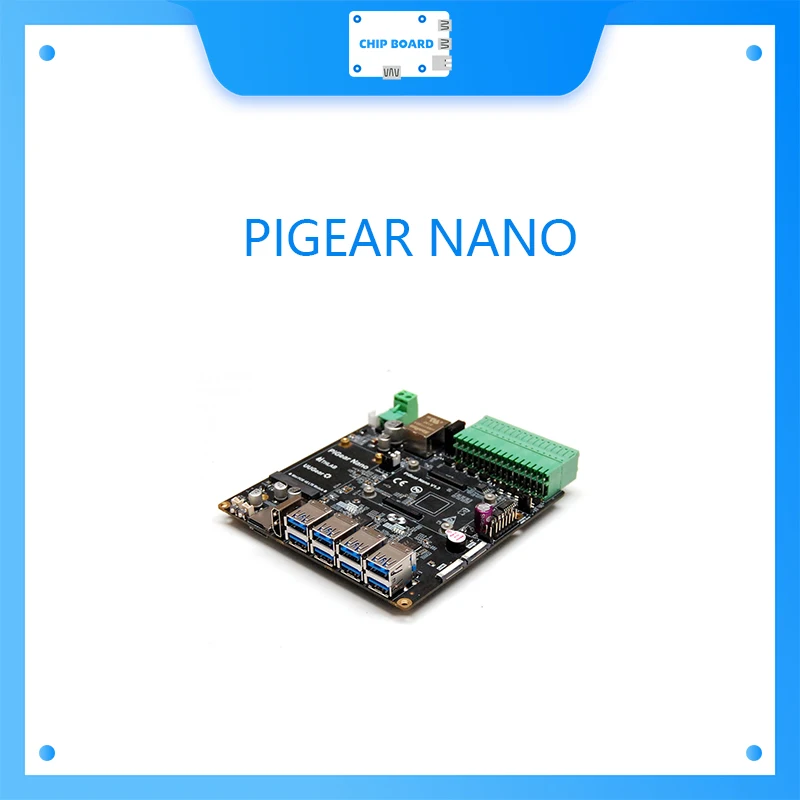 PIGEAR NANO: NANO-ITX RASPBERRY PI компьютерный модуль 4 переносная плата |