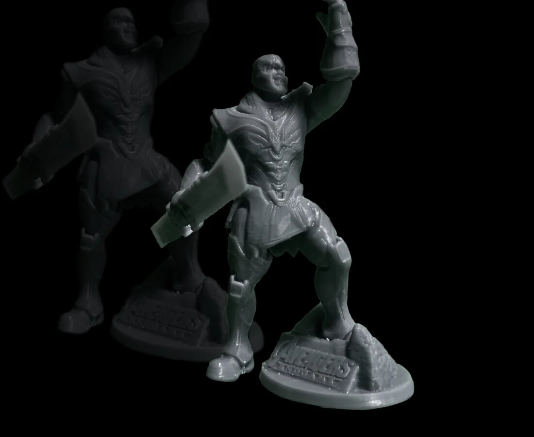 10см Фигурка Танос мстители неокрашенная смола для творчества 10cm Thanos Figurine Avengers