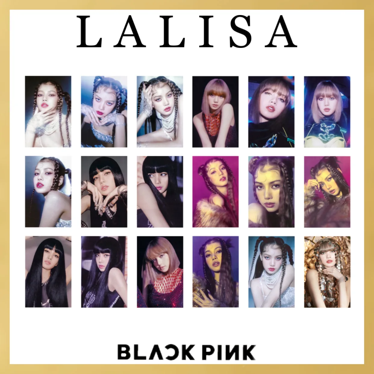 18 шт/комплект Карты закладка K-POP BLACKPINK LISA LALISA для коллекци | Канцтовары офиса и