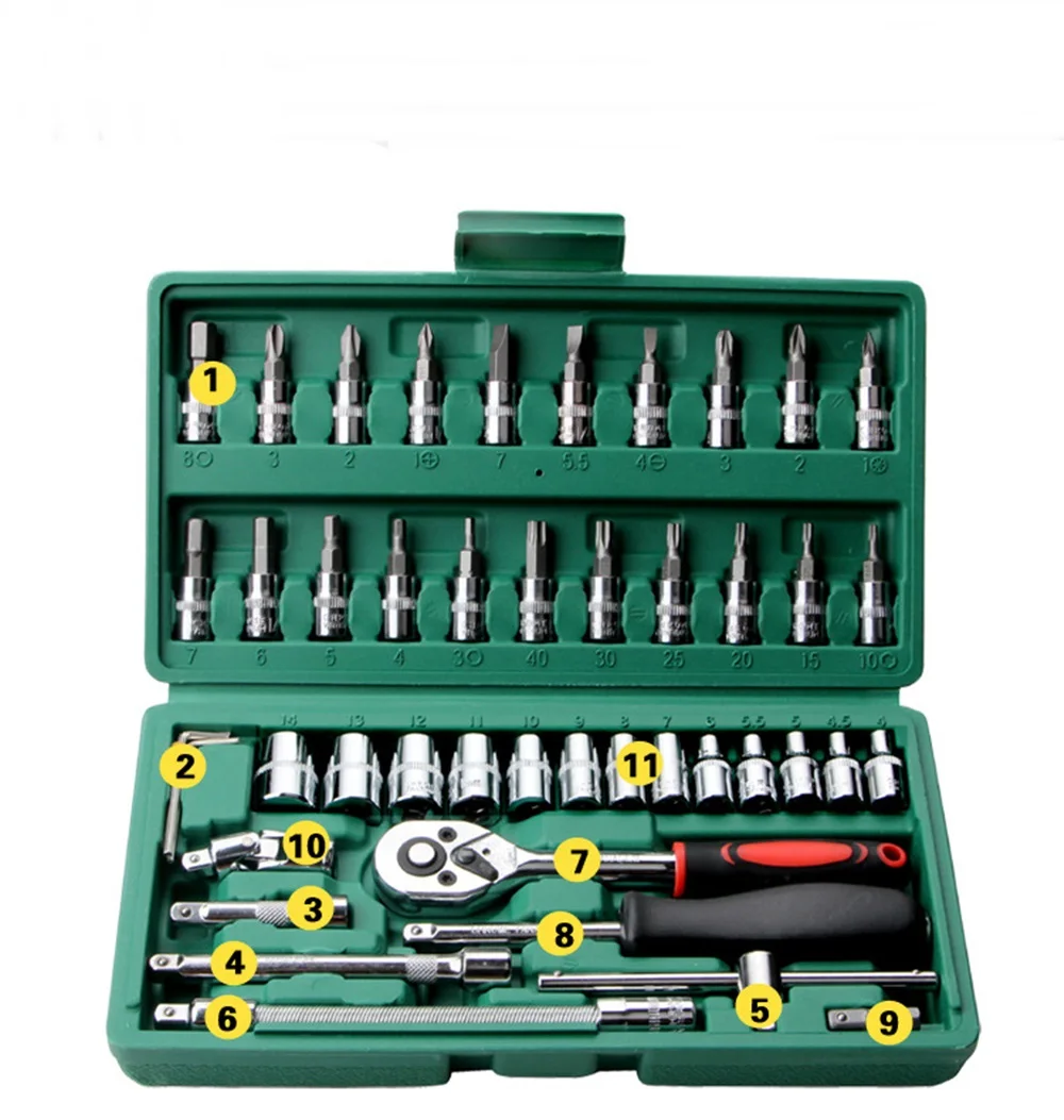 

Tool Set 46 pieces