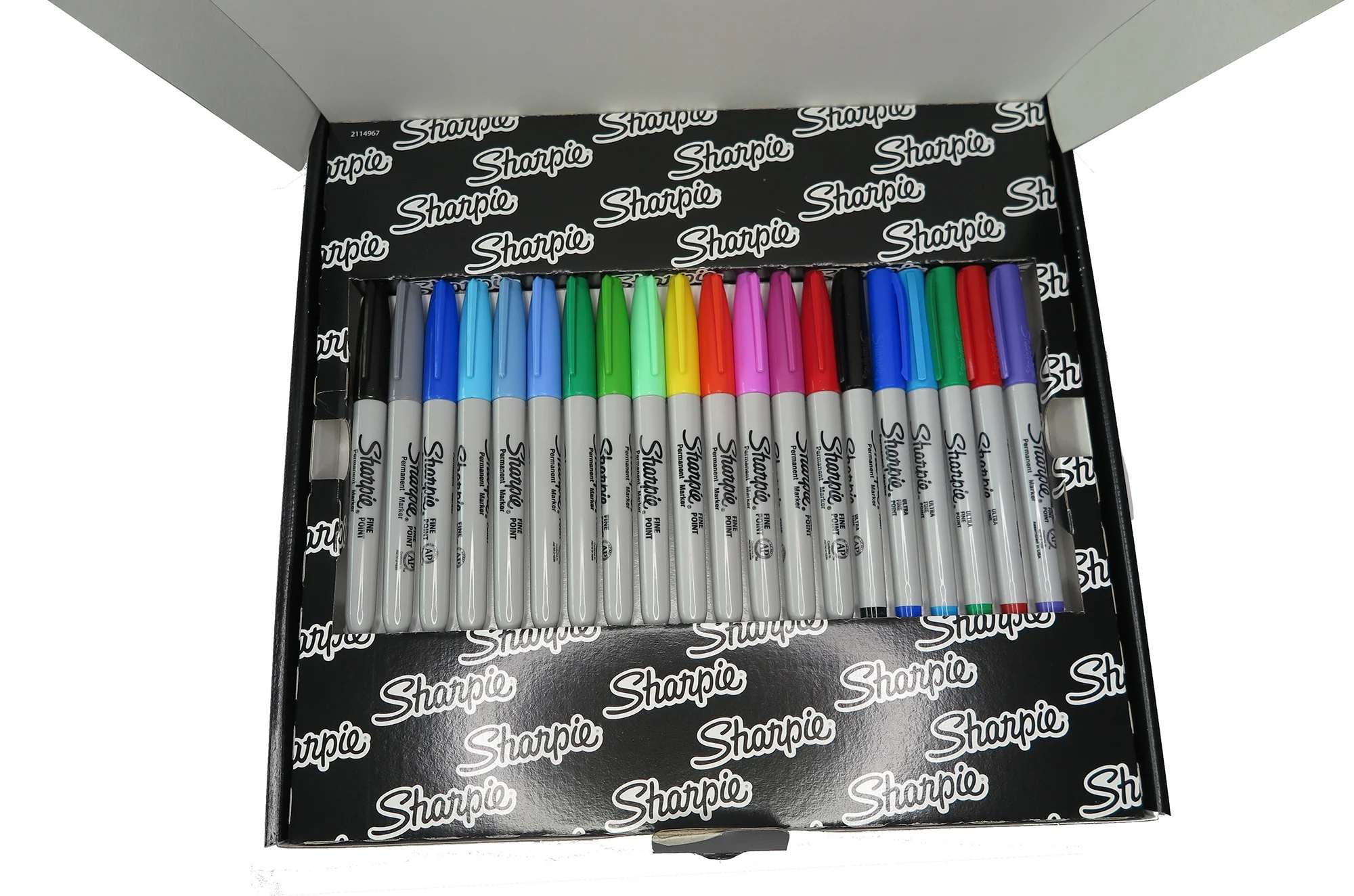 Набор маркеров перманентных Paper Mate Fine 2115767 Sharpie пулевидный пиш. наконечник 0.9мм