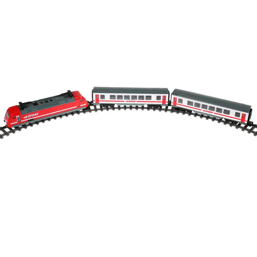 Железная дорога ИГРАЕМ ВМЕСТЕ на радиоуправлении со светом и звуком работает от