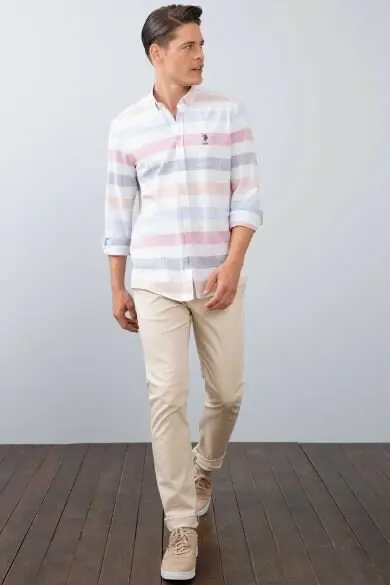U.S. POLO ASSN. Узкие штаны|Повседневные брюки| |