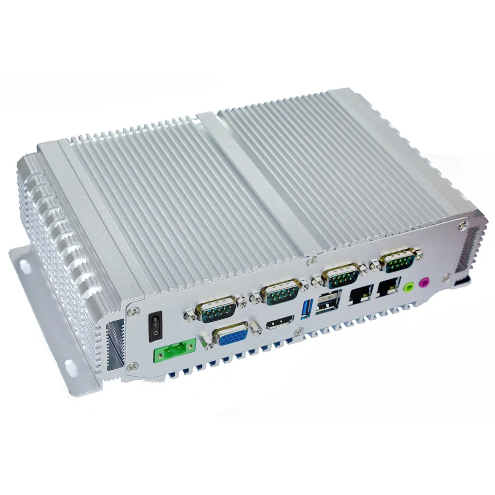 Фото Промышленный ПК с процессором intel celeron j1900 4 Гб ОЗУ 64 ГБ SSD 1 * VGA HDMI windows 10 мини-ПК Промышленный ПК с процессором intel celeron j1900 4 Гб ОЗУ 64 ГБ SSD 1 * VGA HDMI windows 10 мини-ПК