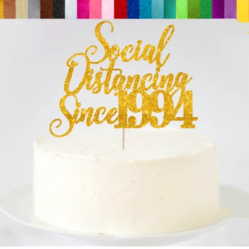 

На заказ, любой год, сказочный Топпер для торта, карантин, день рождения, фотография, декор для вечеринки