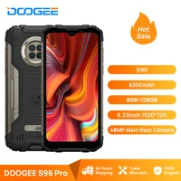 sale doogee s96 pro waterproof rugged phone 48mp round quad camera 20mp infrared night vision helio g90 octa core 8gb128gb
