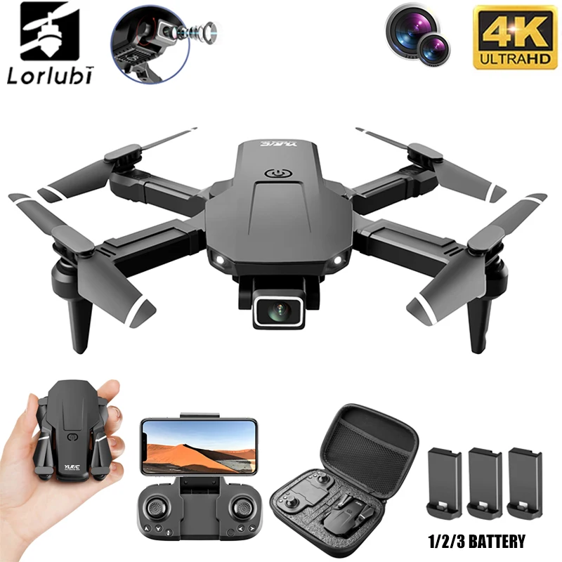 

Дрон LORLUBI S68 с широкоугольной камерой 4k HD, Wi-Fi, Fpv