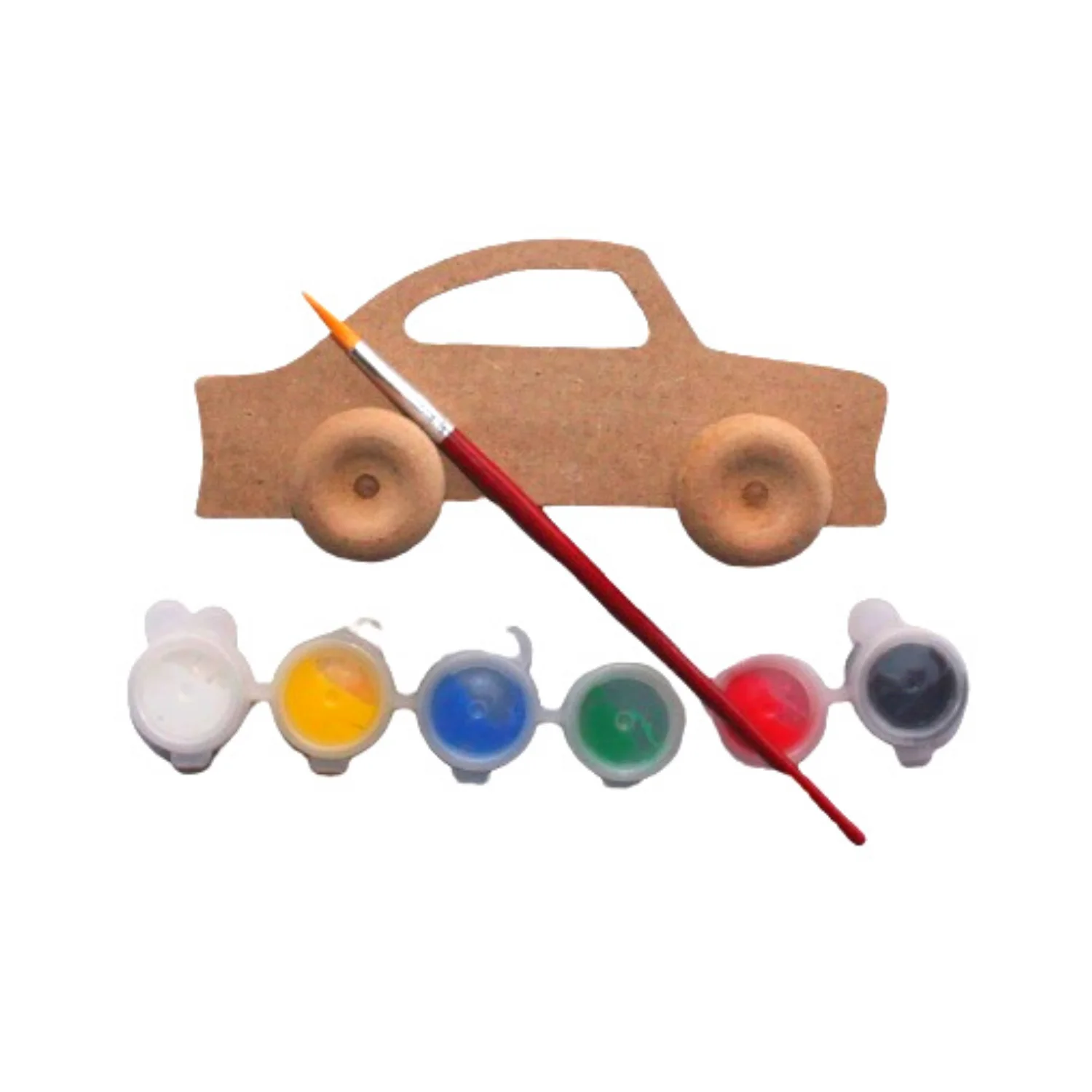 

Деревянная игрушка JoyAndToys, модель автомобиля, набор для рисования, 3D сенсорный мотор Монтессори, обучение, Ежедневная жизнь, цветные навыки