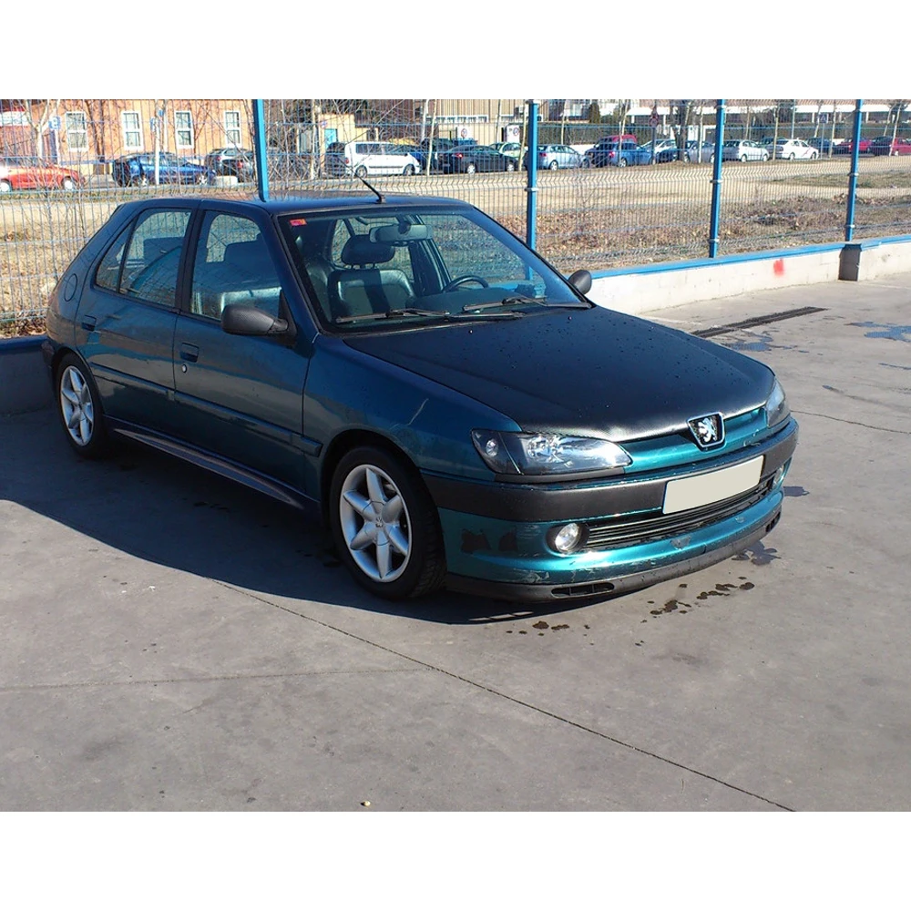 Для Peugeot 306 laguna модель передний спойлер бампера v стиля евро Универсальный 2 шт