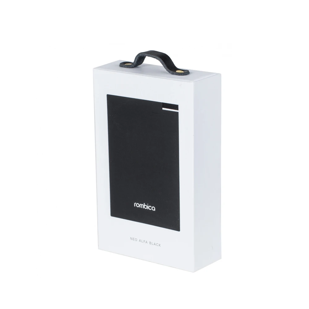 Внешний аккумулятор Rombica NEO Alfa Black 8000 mAh|Внешние аккумуляторы| |