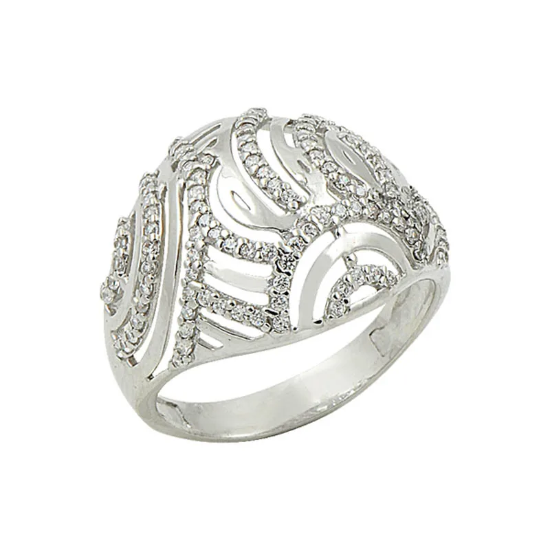 

Серебряное 925 пробы кольцо с цирконом и камнем 925 пробы