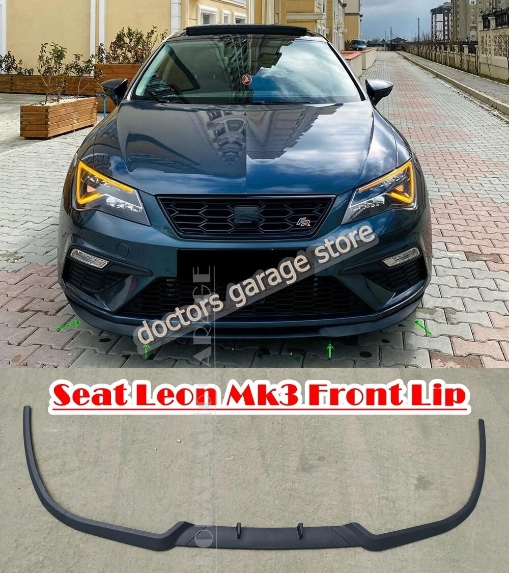 

Для AUDI A3 - S3 8L CUPRA R передний спойлер бампер губа Европейский спойлер губа универсальный автомобильный аксессуар спойлер орнамент диффузор