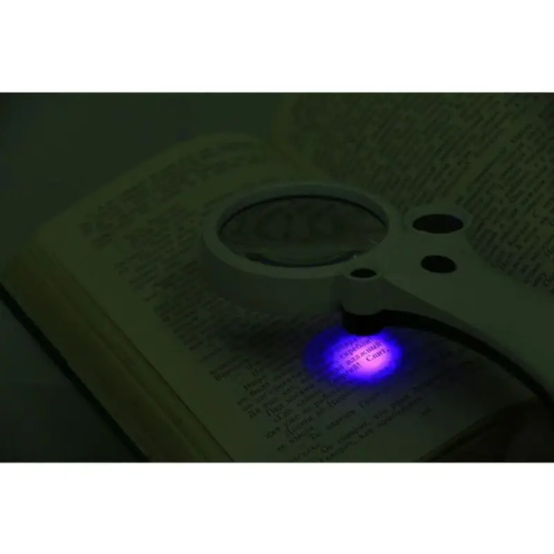 Ручная лупа OT-INL31 Увеличение 55X Подсветка | Инструменты