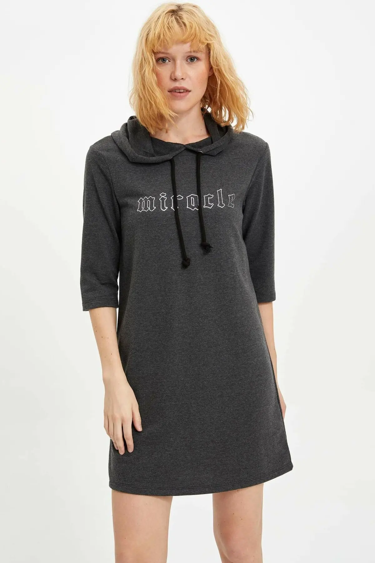 Дефакто Женский вязаный Dress M5661AZ19WN|Женские платья| |